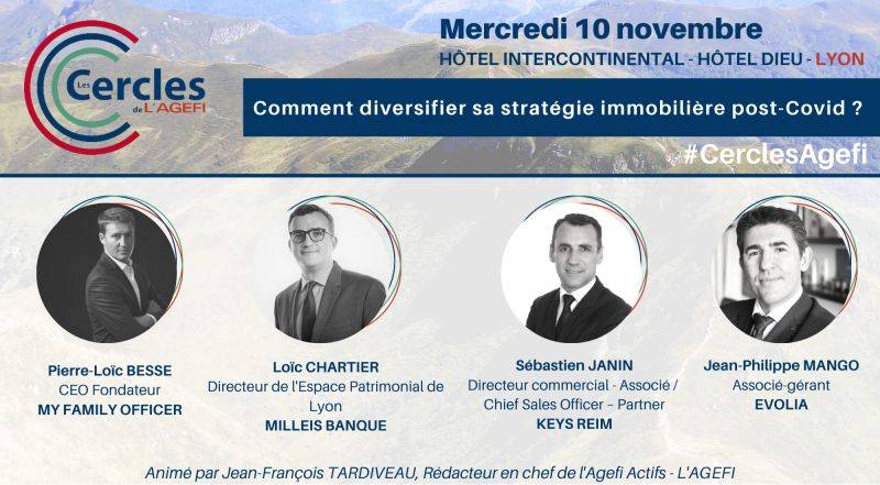 Conférence Agefi 10 Novembre Diversifier sa stratégie Immobilière à Lyon